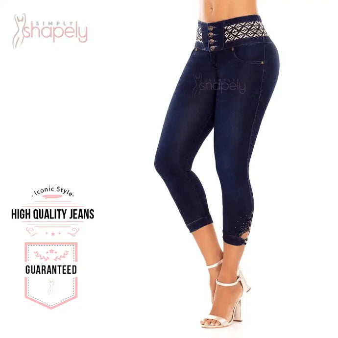 702417 COLOMBIAN BOOTY LIFTING JEANS