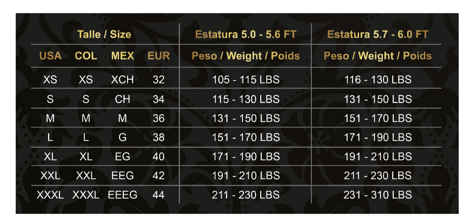 309 Oro Smart Fit Fajas Gama Alta