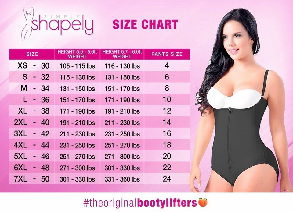 1030 Adjustable Body Fajas Melibelt