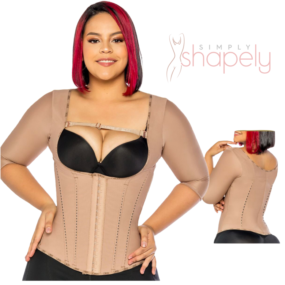 0517 Vest with Sleeves and Corrective Rods