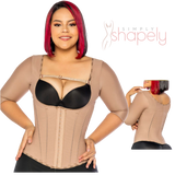 0517 Vest with Sleeves and Corrective Rods