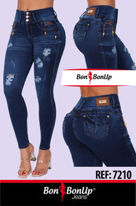 7210 BonBonUp Colombian Push Up Jeans