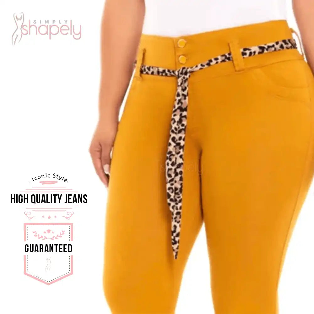 levanta cola talla plus tiro plus size colombian jeans