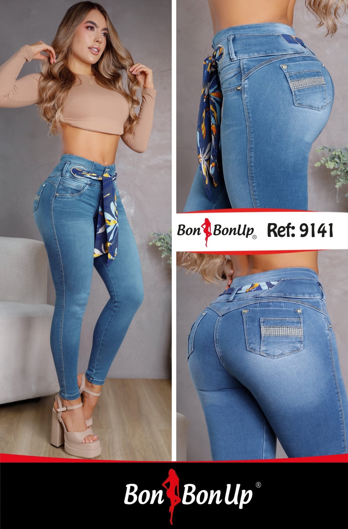 REF: 9149 BonBonUp Jeans