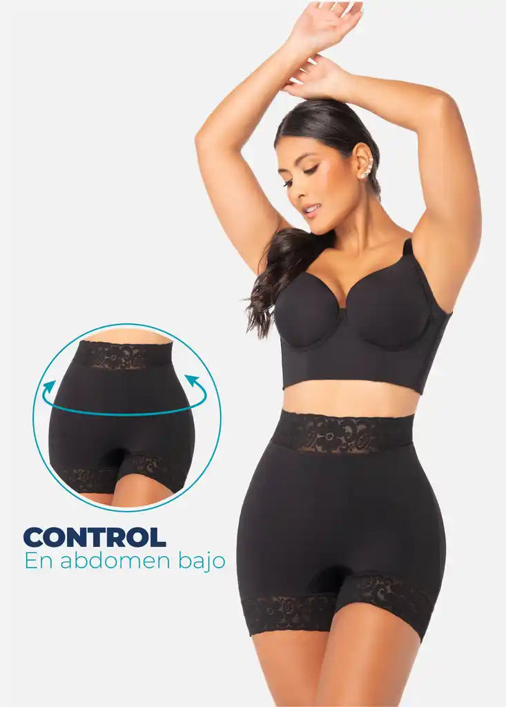 6265 Panty De Control Alto Glúteo Invisible Fajas Uplady
