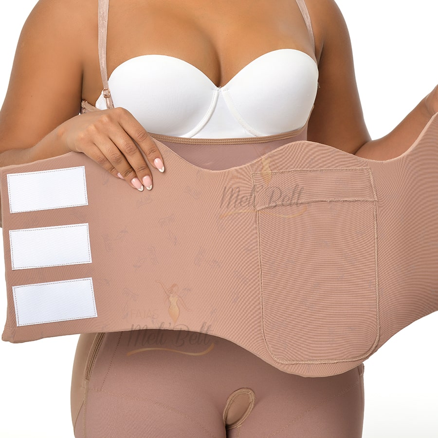 T007 Melibelt Reinforcement Abdominal Foam Belt + Central Board -Post Op