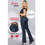 SMI3528 Colombian Push Up Boot Cut Jeans