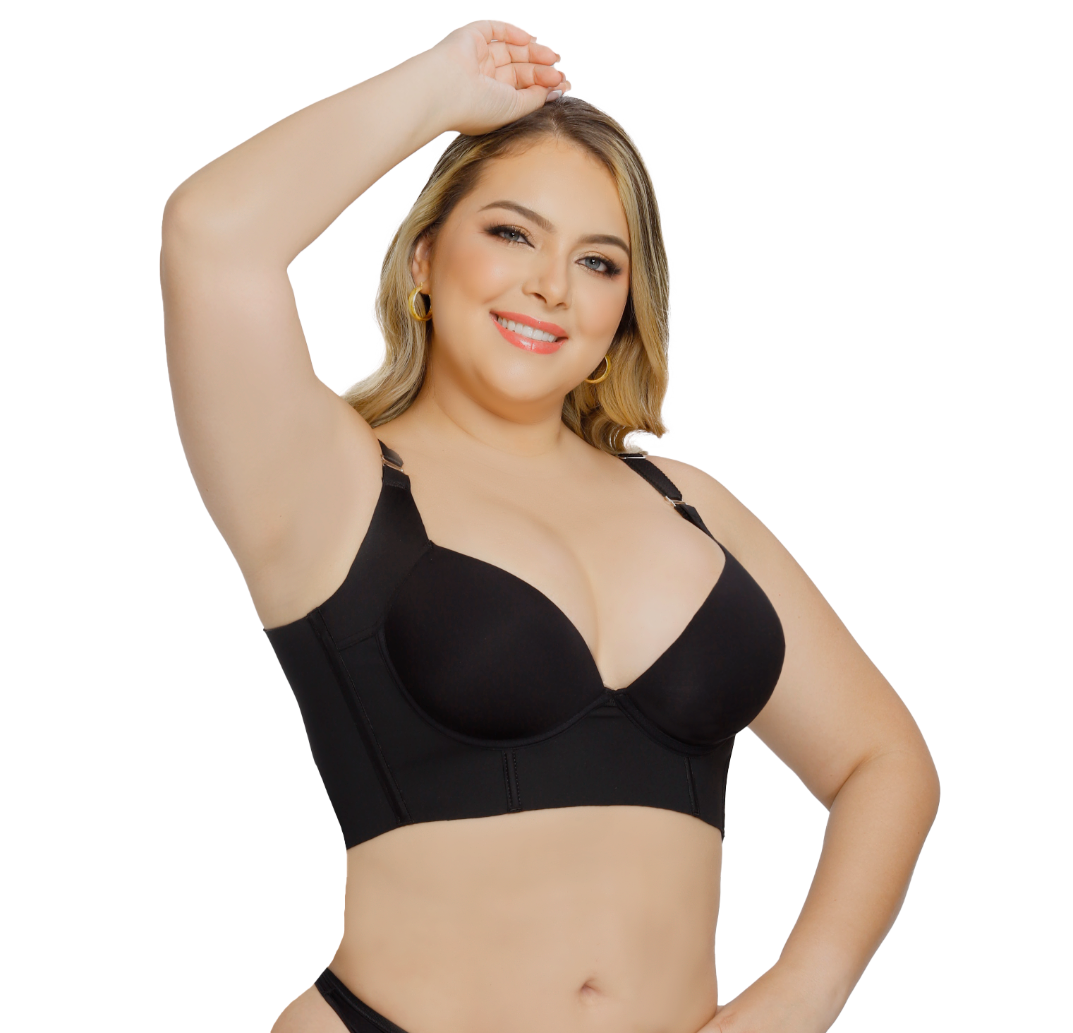 8546 Fajas UpLady Brasier de Alto Cubrimiento para Busto Pesado