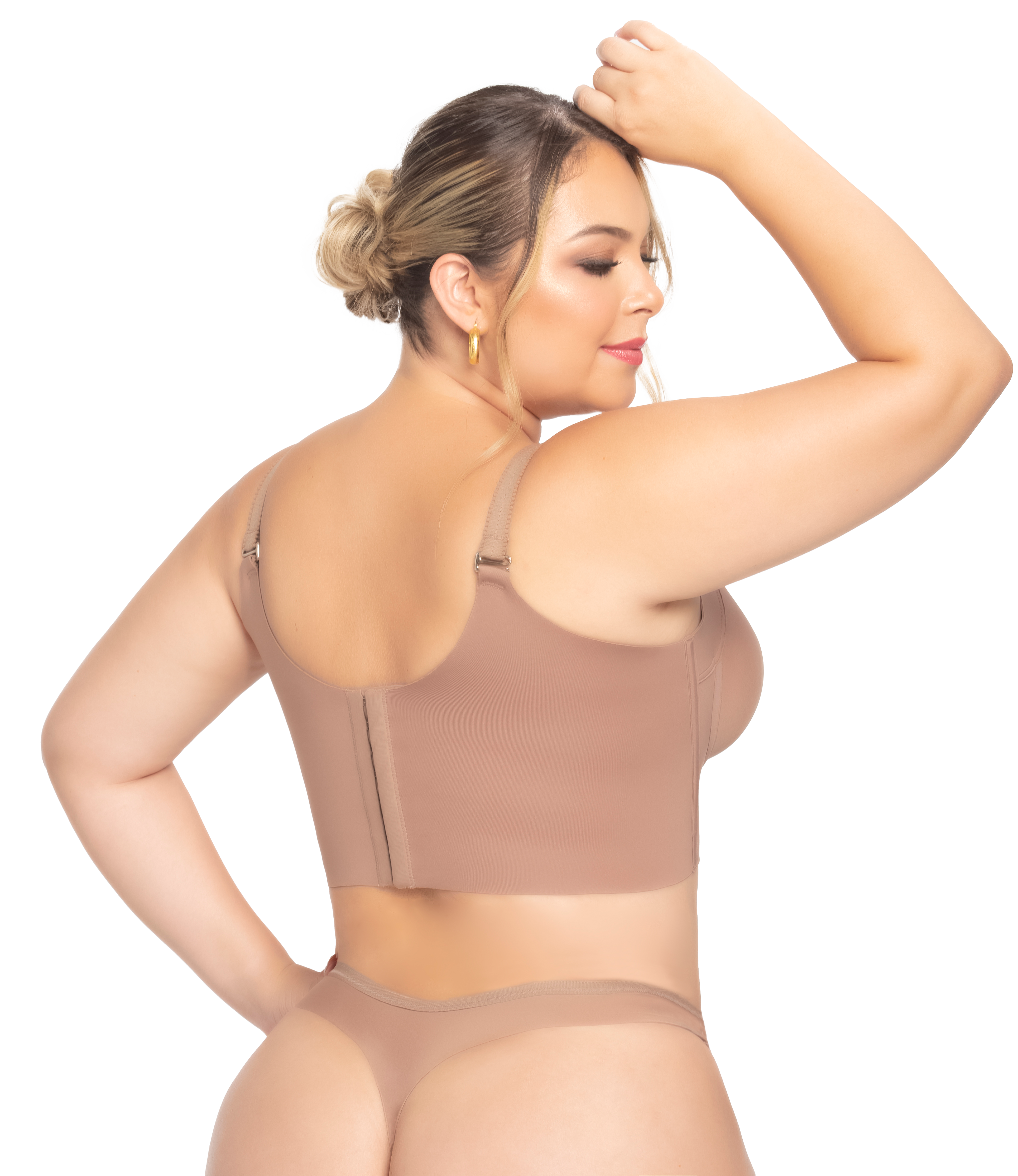 8546 Fajas UpLady Brasier de Alto Cubrimiento para Busto Pesado