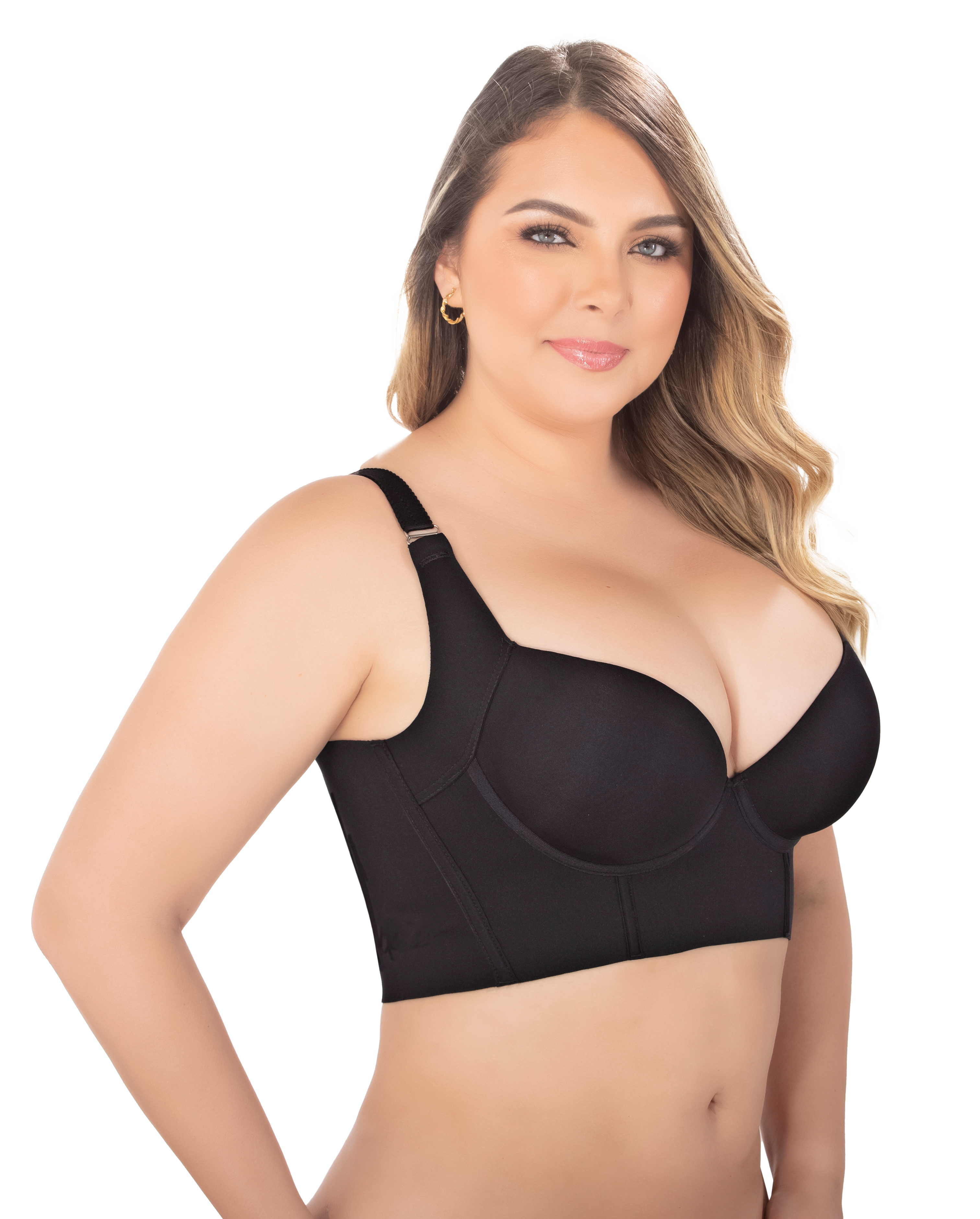 8546 Fajas UpLady Brasier de Alto Cubrimiento para Busto Pesado