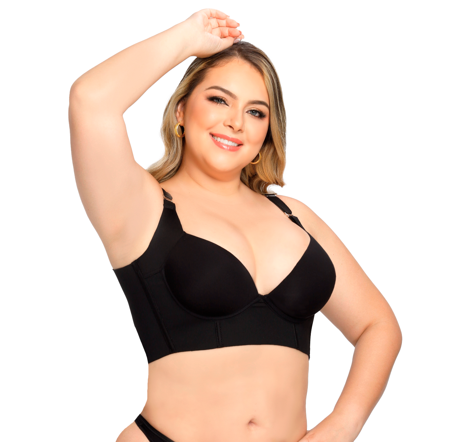 8546 Fajas UpLady Brasier de Alto Cubrimiento para Busto Pesado