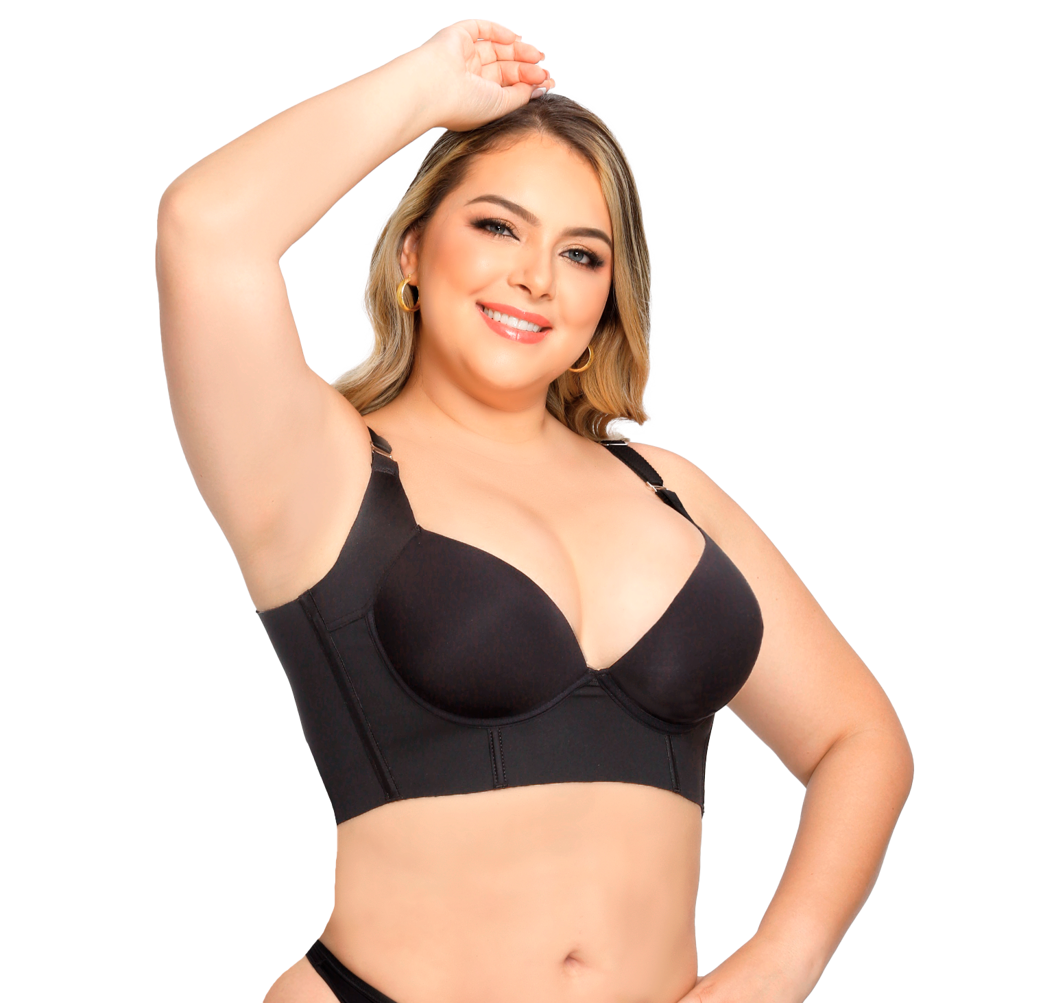 8546 Fajas UpLady Brasier de Alto Cubrimiento para Busto Pesado
