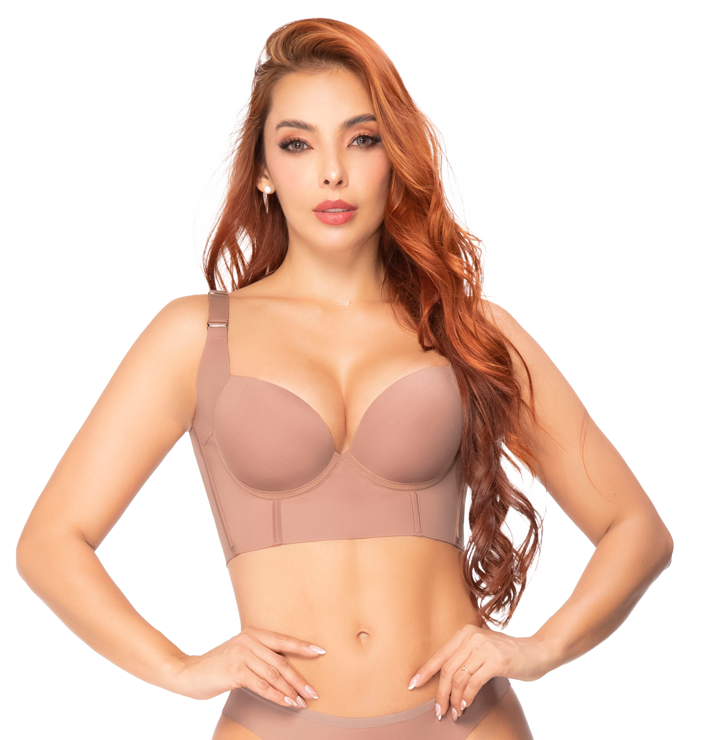 8546 Fajas UpLady Brasier de Alto Cubrimiento para Busto Pesado