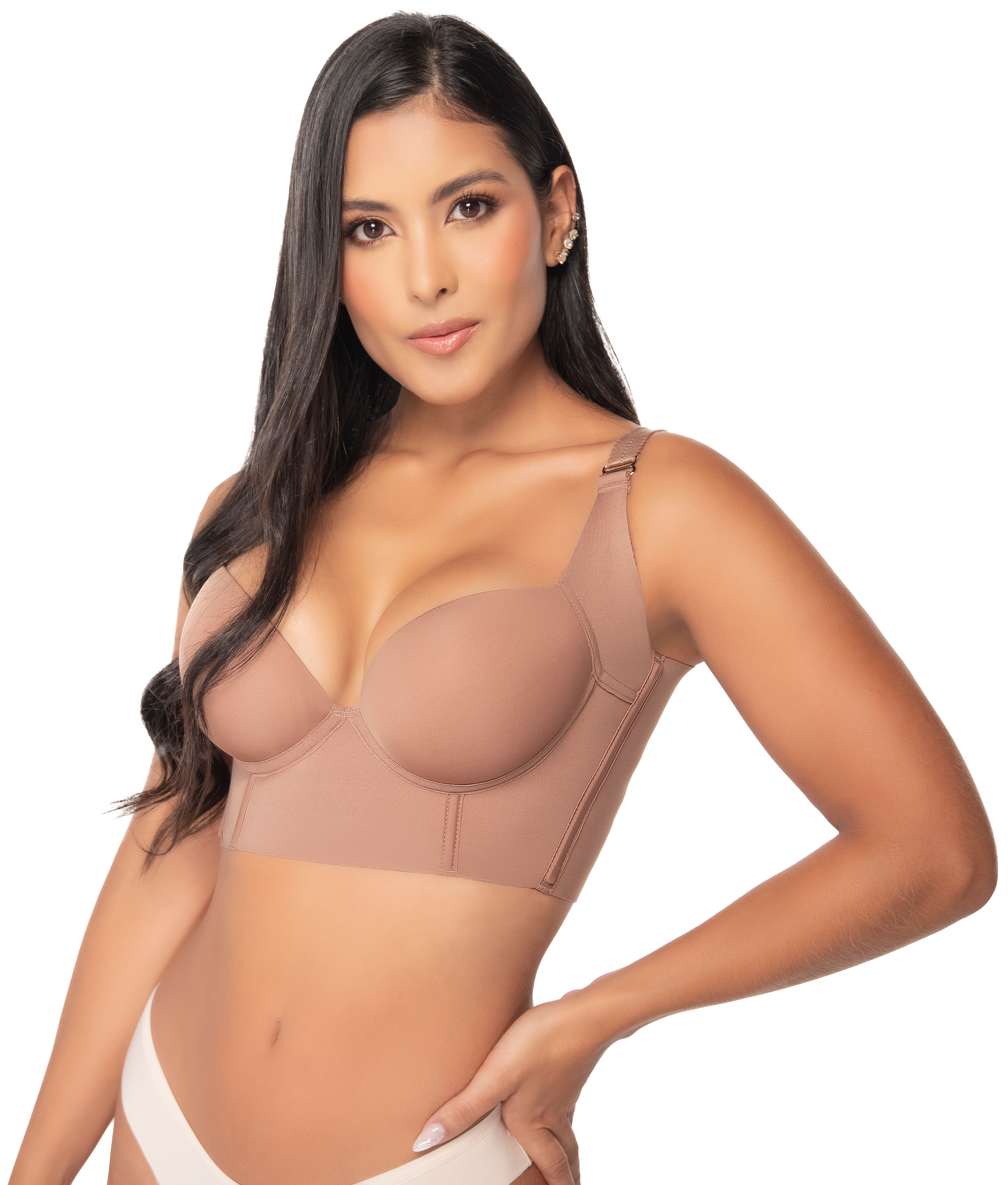 8546 Fajas UpLady Brasier de Alto Cubrimiento para Busto Pesado