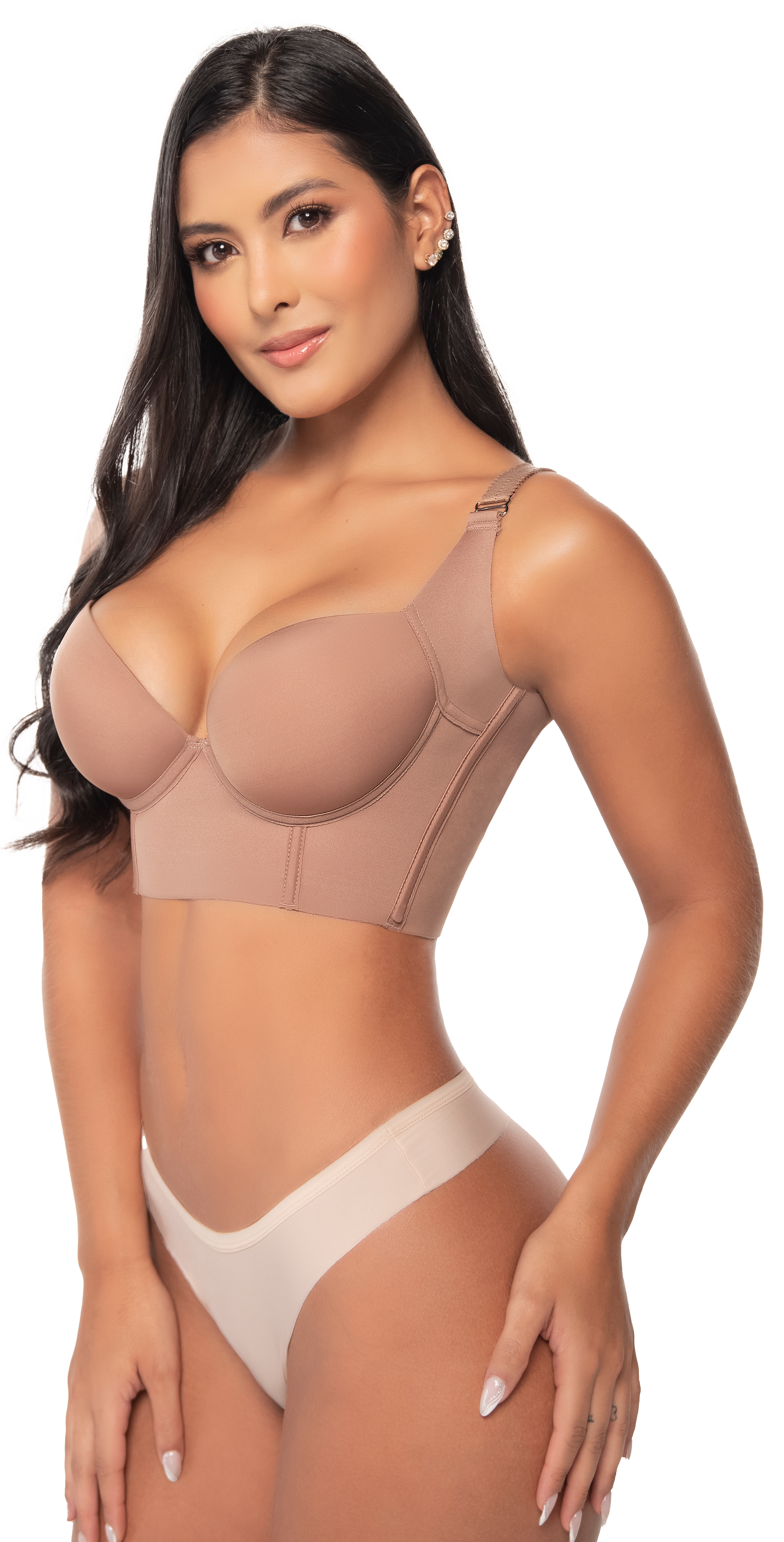8546 Fajas UpLady Brasier de Alto Cubrimiento para Busto Pesado