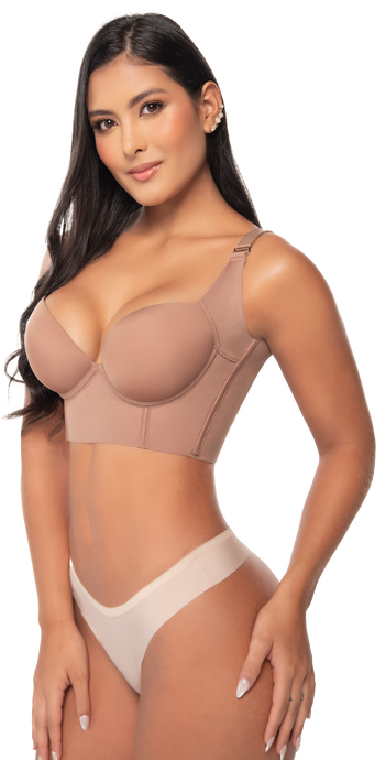 8546 Fajas UpLady Brasier de Alto Cubrimiento para Busto Pesado