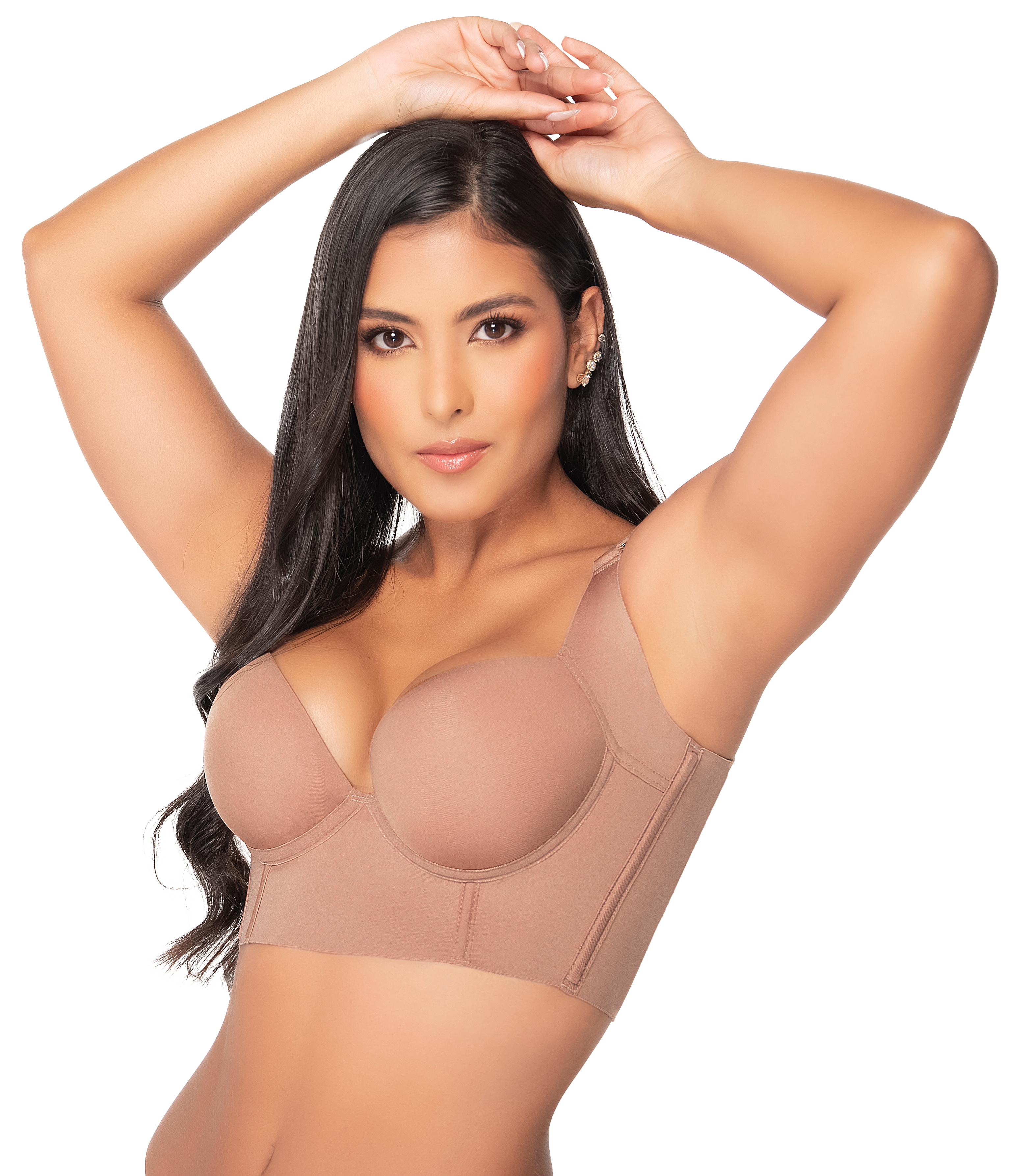 8546 Fajas UpLady Brasier de Alto Cubrimiento para Busto Pesado