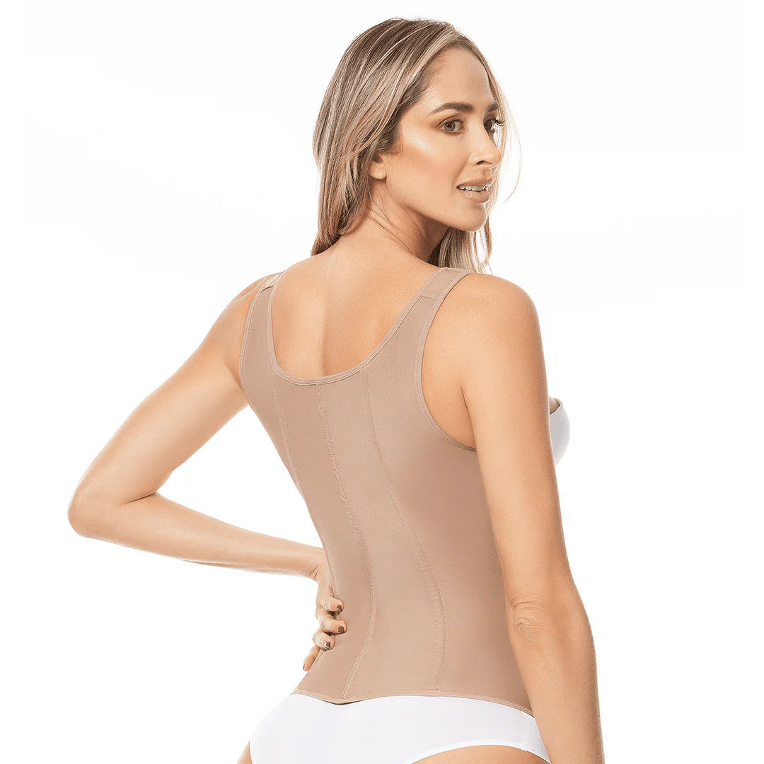 5044 Fernanda Vest with Hooks & Corrective Rods Fajas Melibelt