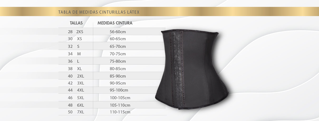 6026 Hourglass Waistband/Cinturilla 3 Velcros