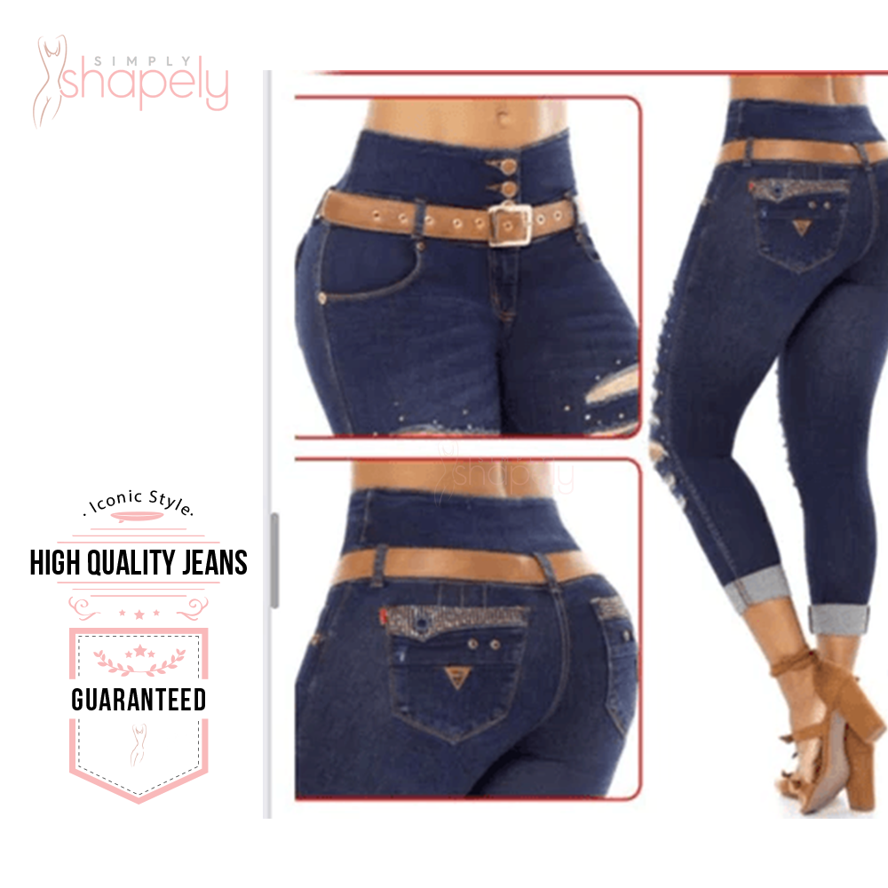 702127 booty lifting colombuian jeans 