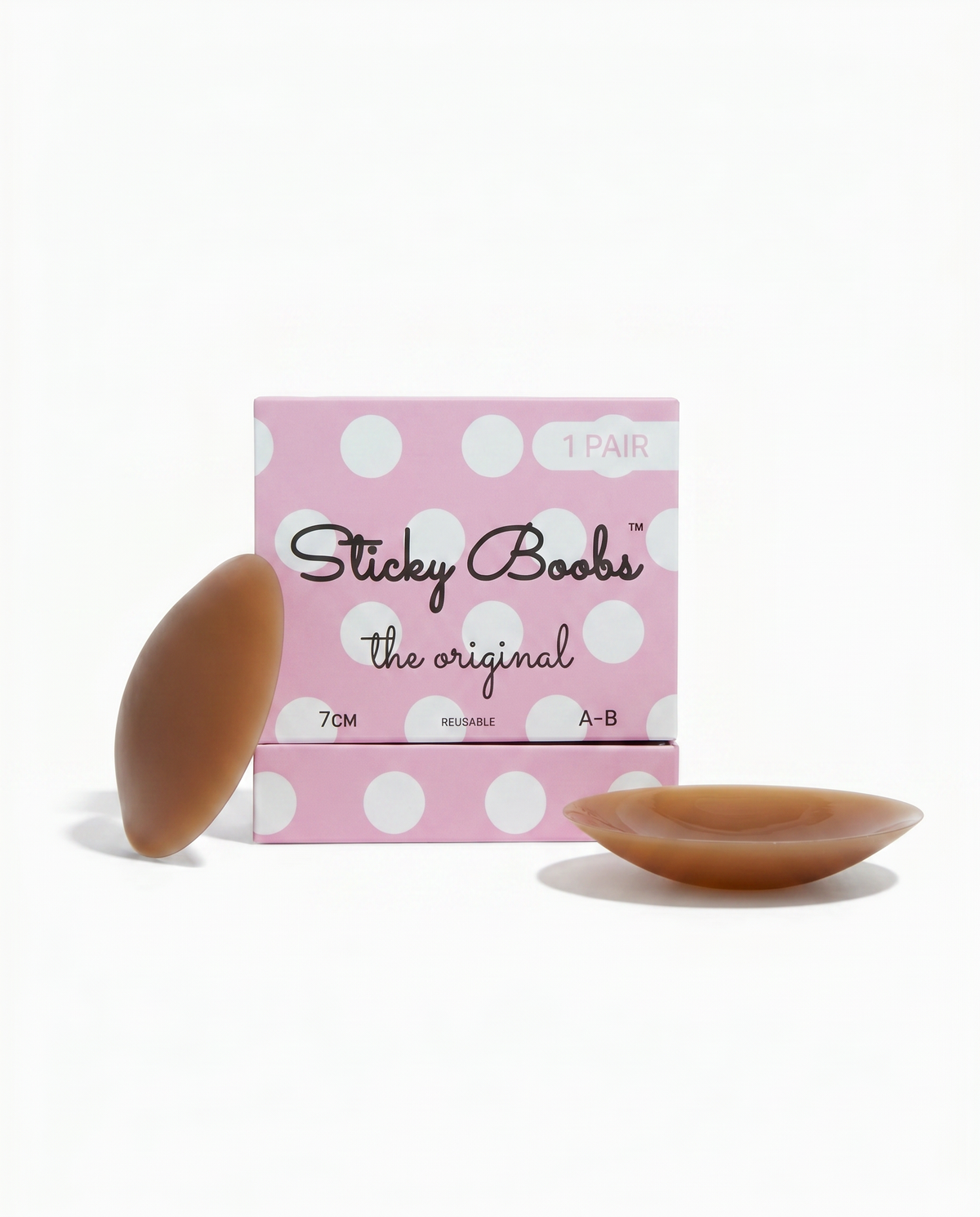 The Original Sticky Boobs – Adhesive Silicone Nipple Covers