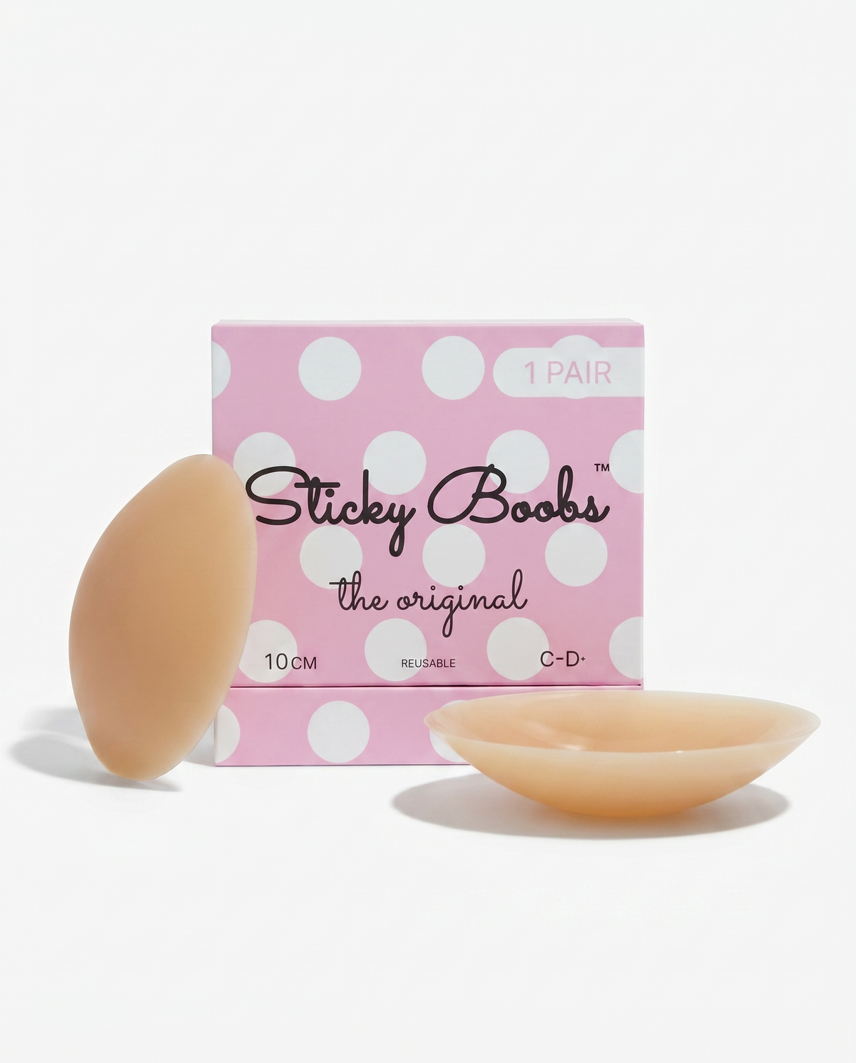 The Original Sticky Boobs – Adhesive Silicone Nipple Covers