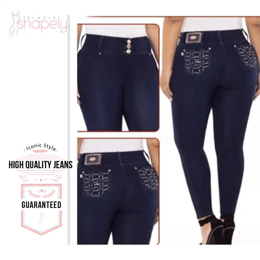 802428 plus size levanta cola tiro medio colombian jeans