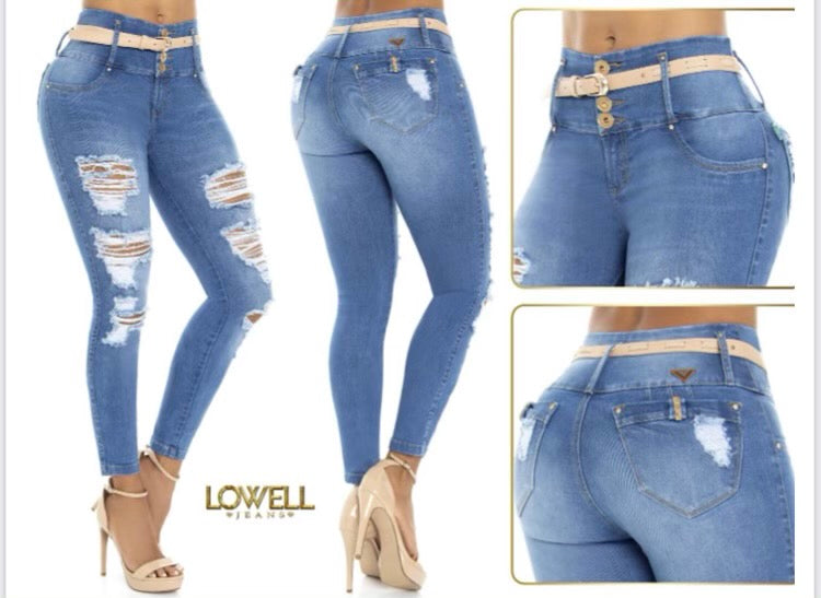 500585 Colombian Push Up Jeans