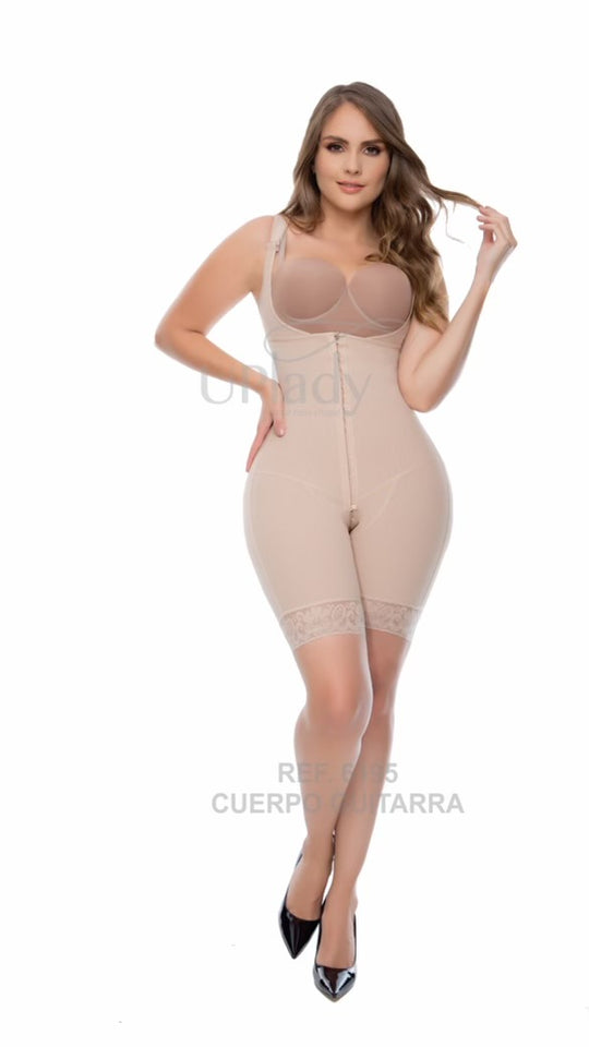 UpLady 6155  Butt Lifting Strapless Shapewear Bodysuit – Miss Curvas