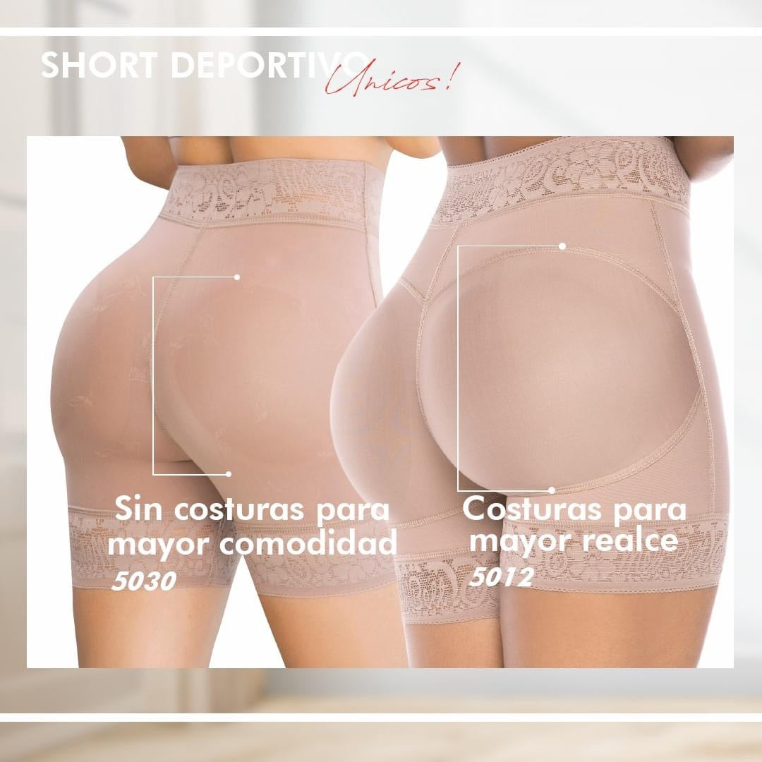 5030 Seamless Short Fajas Melibelt