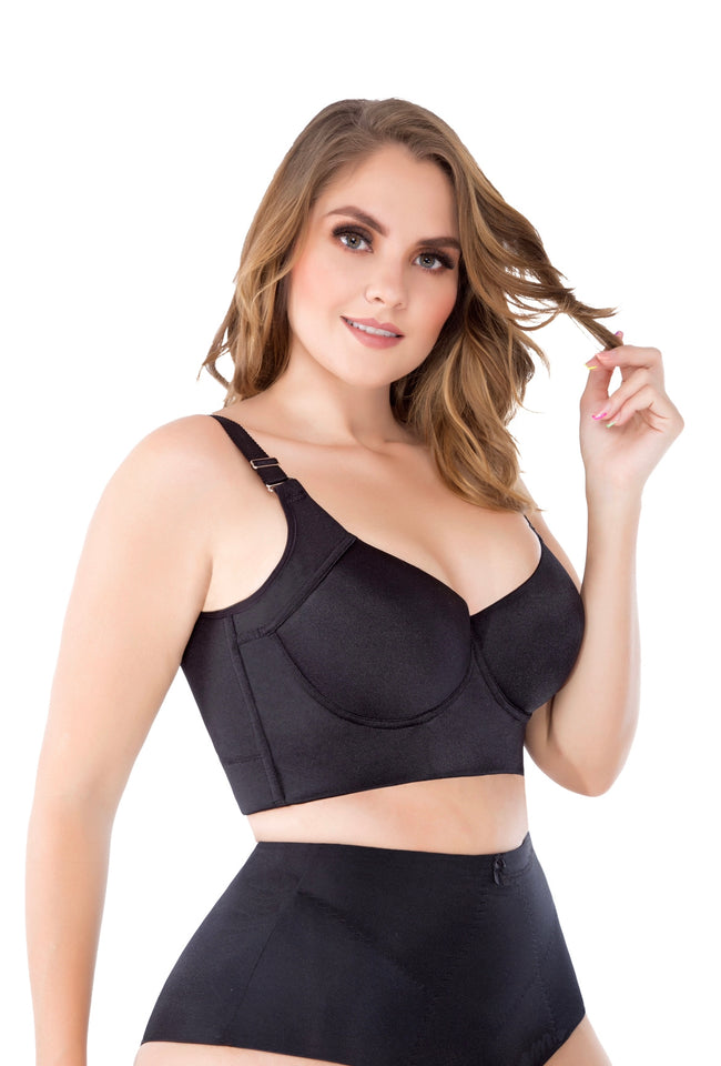 UpLady 8532  Extra Firm High Compression Full Cup Push Up Bra –  BodyShapeWearHq