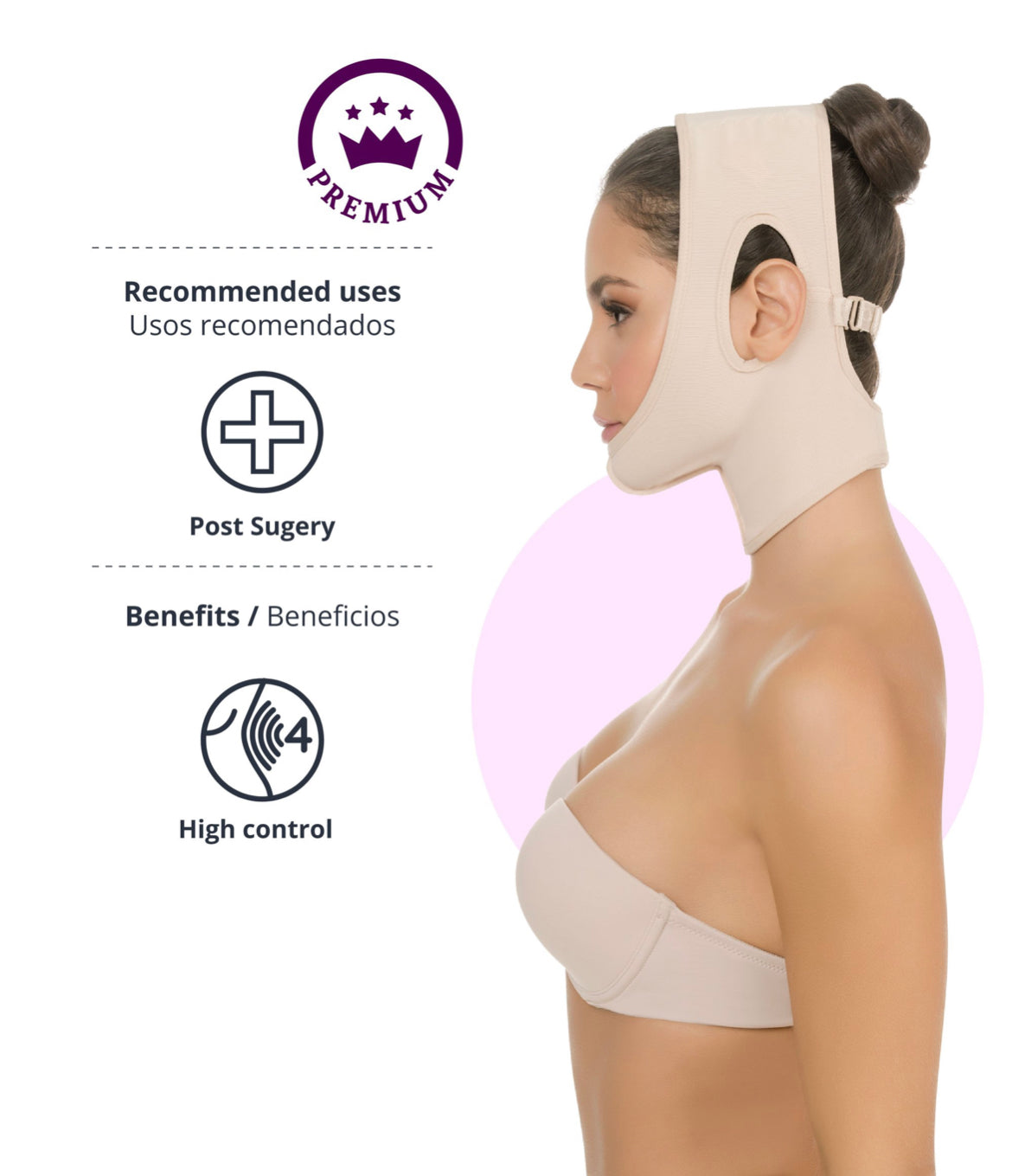 356 Compression Face & Chin Wrap