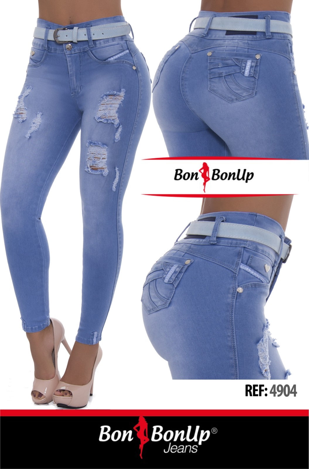 4904 BonBonUp Colombian Jeans – Shop Simply Shapely