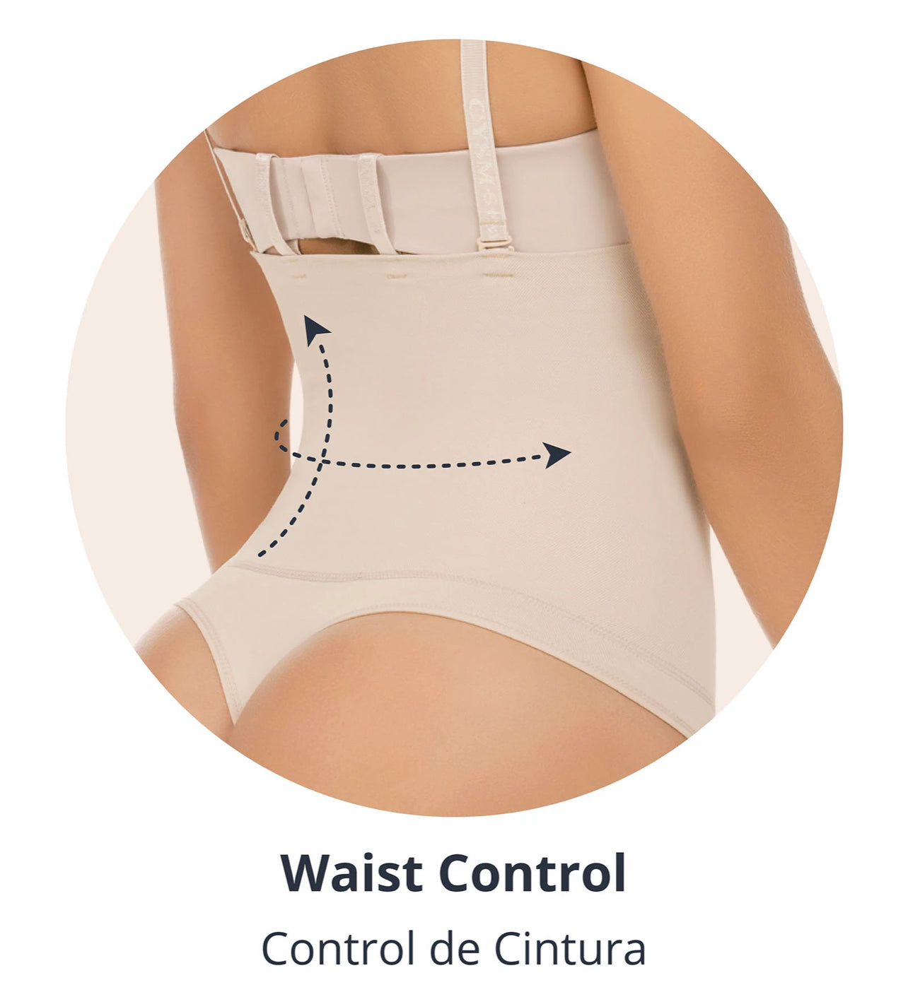 M1560 Strapless Medium Compression Body