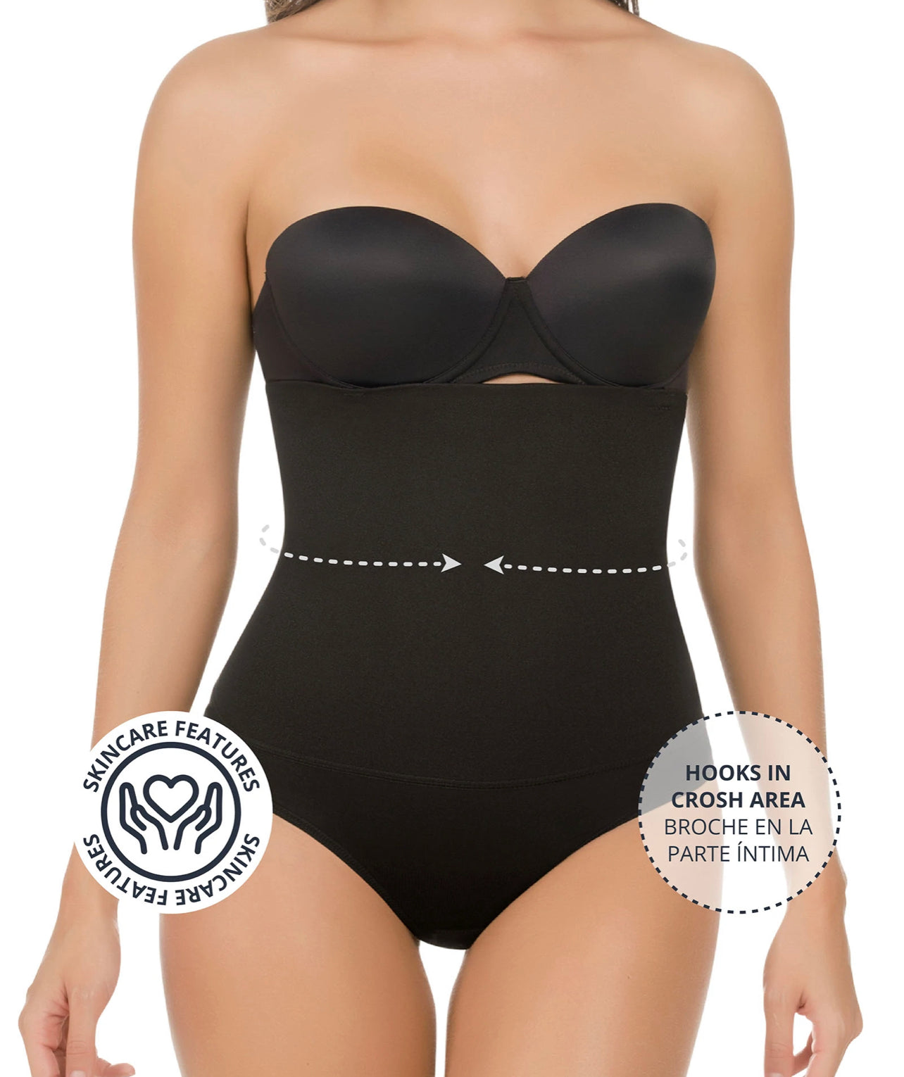 M1560 Strapless Medium Compression Body