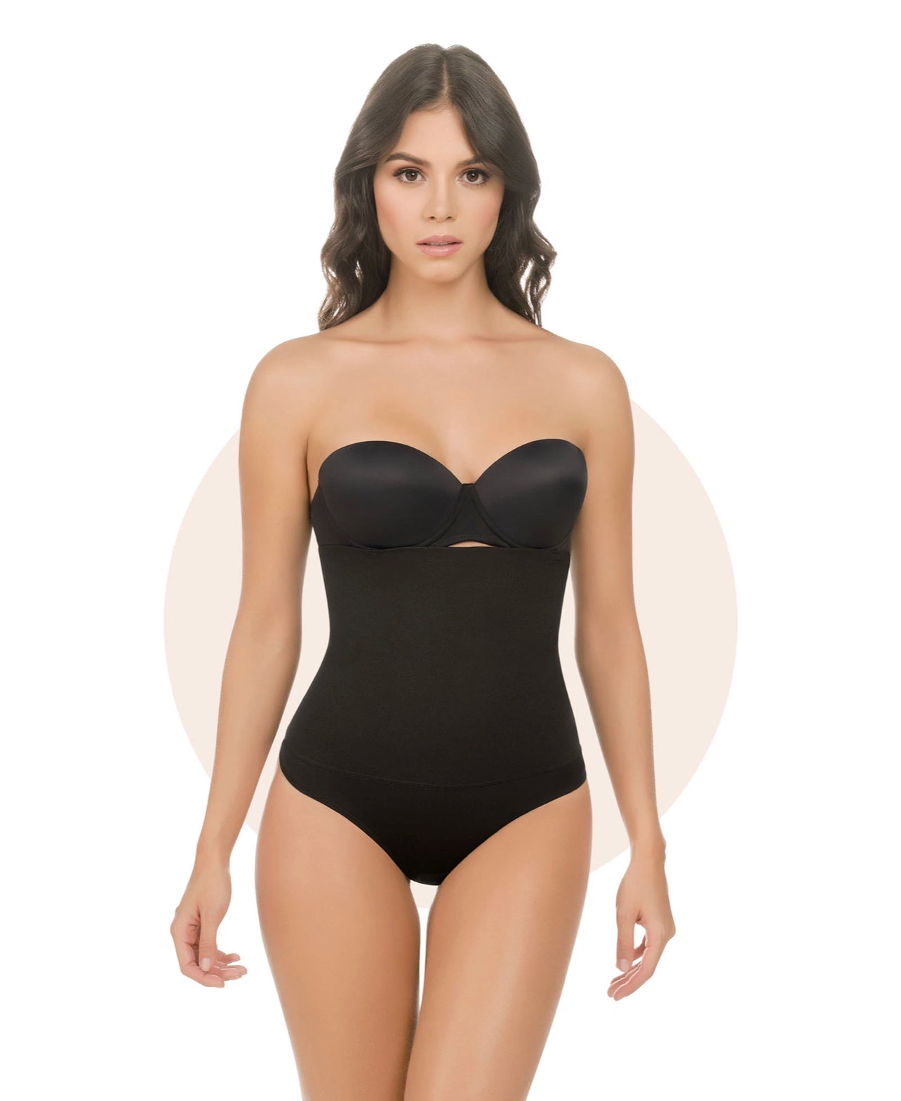 M1560 Strapless Medium Compression Body
