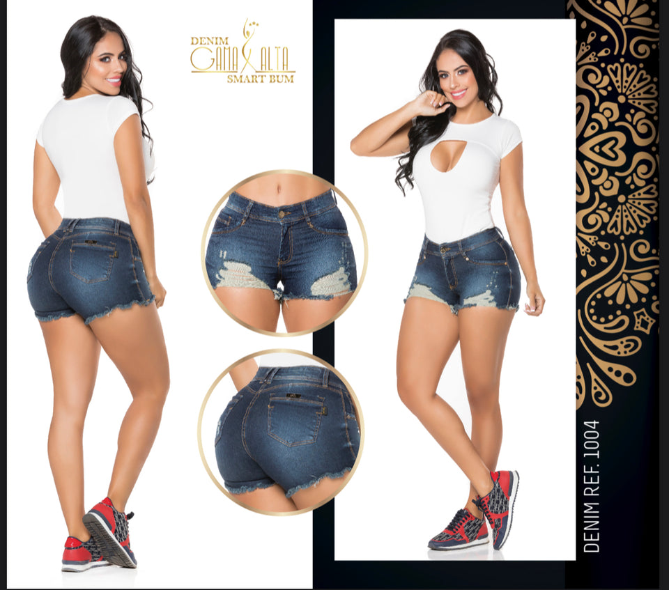 1004 Denim Colombian Shorts