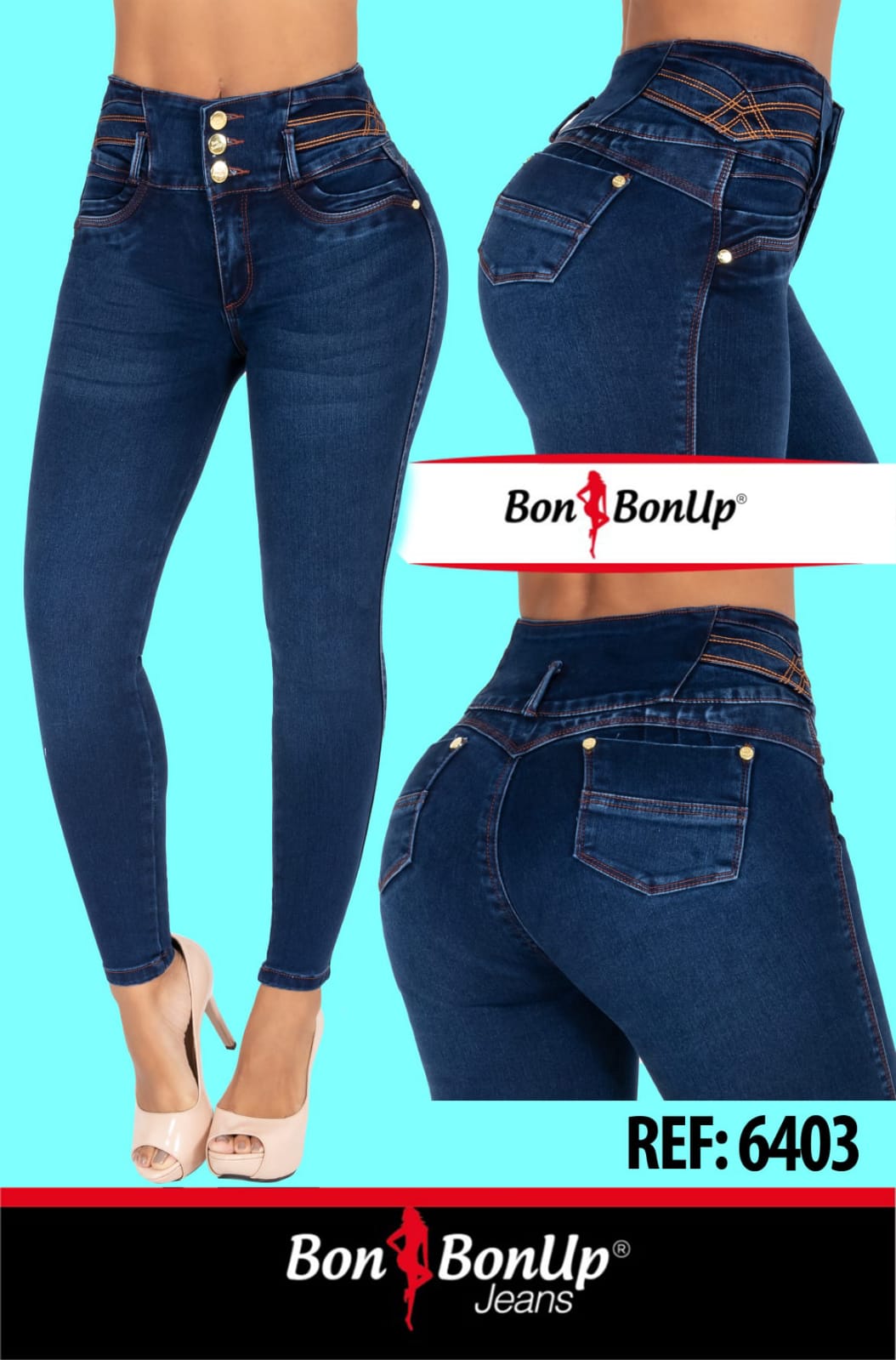 6403 BonBonup Jeans