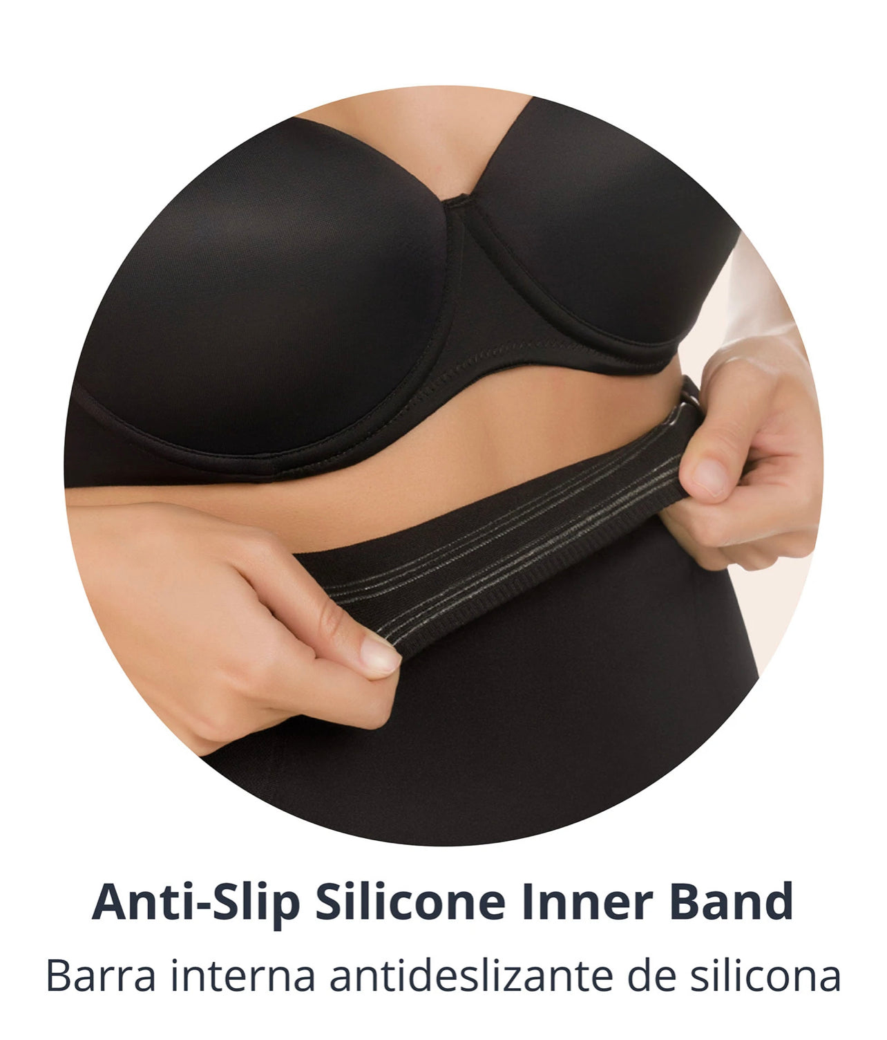 M1560 Strapless Medium Compression Body