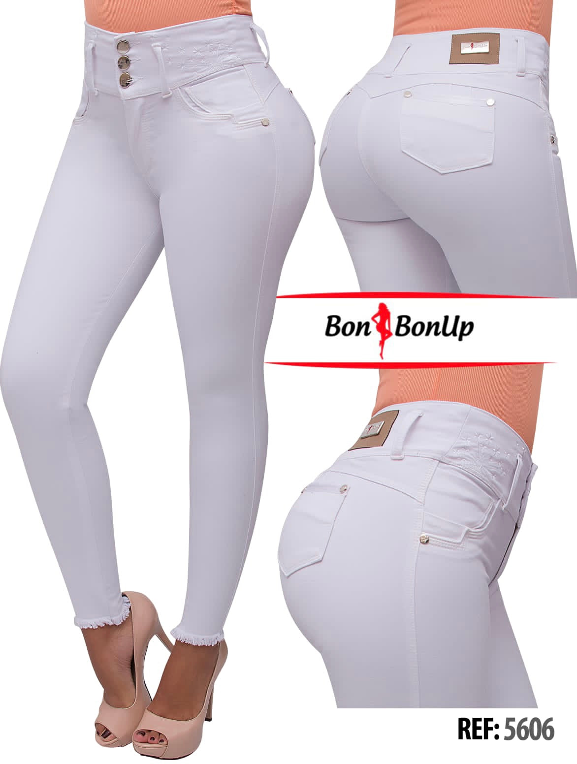 5606 BonBonUp High Waisted, Booty Lifting Jeans – Shop Simply Shapely